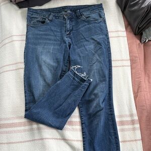 Kut from the Kloth Women's Blue Skinny Jeans